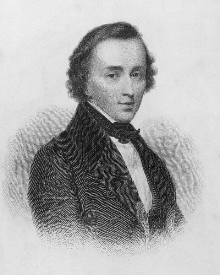 Polish composer Frederic Chopin (1810 - 1849), circa 1835. (Photo by Hulton Archive/Getty Images)