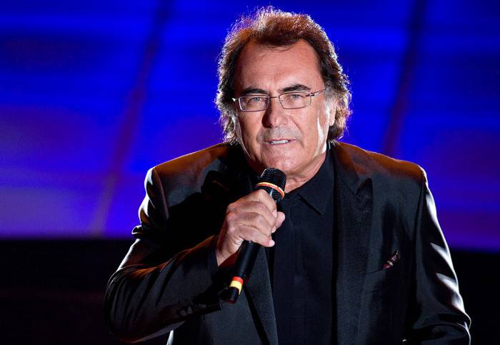 SAN REMO, ITALY - FEBRUARY 17:  Albano Carrisi is shown onstage on opening night of the 59th San Remo Song Festival (Festival della Canzone Italiana) at the Ariston Theatre on February 17, 2009 in San Remo, Italy.  (Photo by Elisabetta Villa/Getty Images)