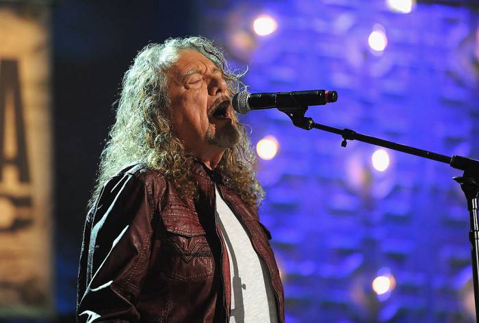 NASHVILLE, TN - SEPTEMBER 17:  Robert Plant performs onstage at the 13th annual Americana Music Association Honors and Awards Show at the Ryman Auditorium on September 17, 2014 in Nashville, Tennessee.  (Photo by Erika Goldring/Getty Images for Americana Music)