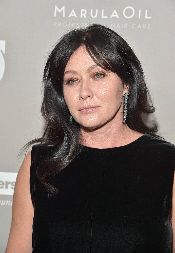 CULVER CITY, CA - NOVEMBER 14:  Actress Shannen Doherty attends the 2015 Baby2Baby Gala presented by MarulaOil & Kayne Capital Advisors Foundation honoring Kerry Washington at 3LABS on November 14, 2015 in Culver City, California.  (Photo by Charley Gallay/Getty Images for Baby2Baby)