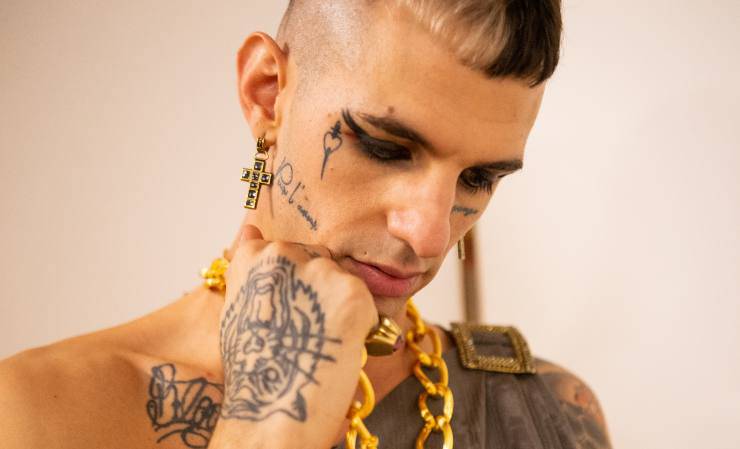 tatuaggi achille lauro