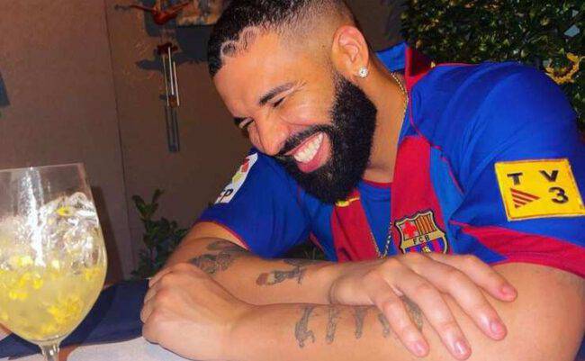 drake tatuaggio beatles