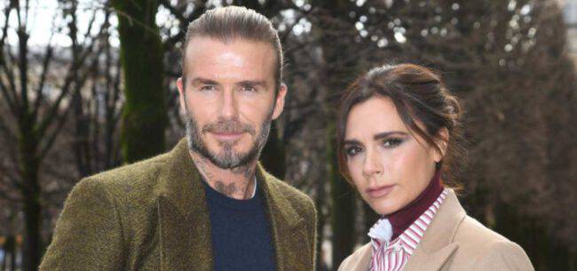 victoria david beckham figlio