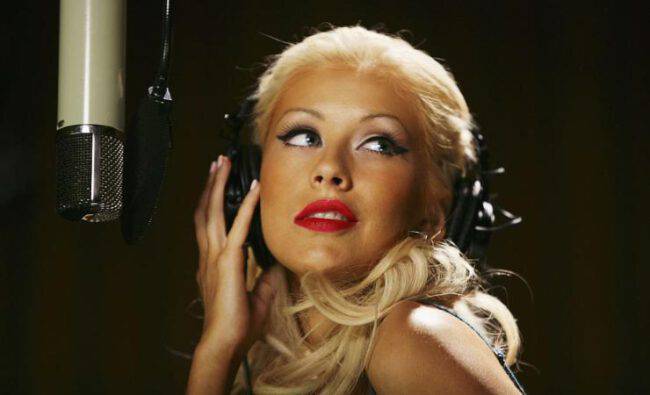 christina aguilera passato