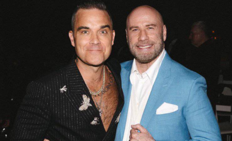 Robbie Williams e John Travolta