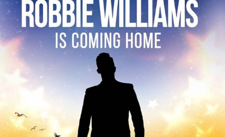 Robbie Williams ritorna a casa (Instagram)
