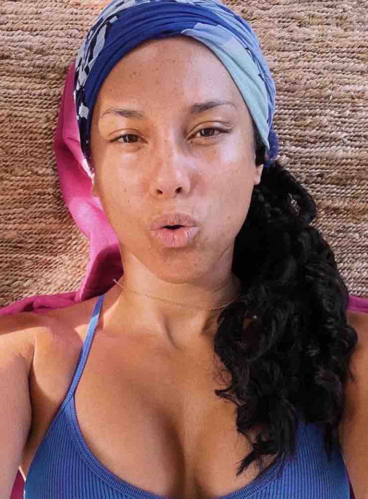 senza trucco alicia keys