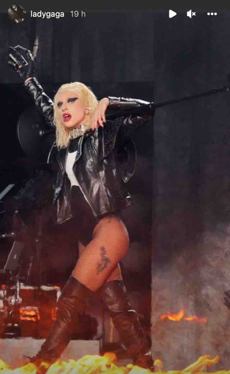 calze lady gaga