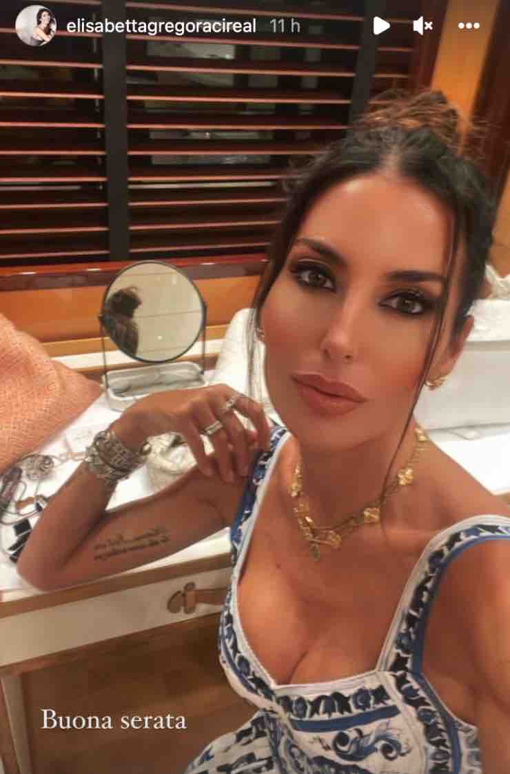 scollatura Elisabetta Gregoraci