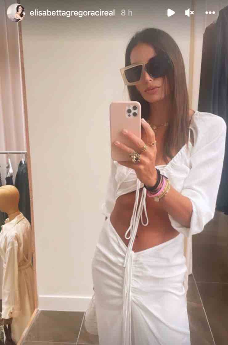 vestito Elisabetta Gregoraci