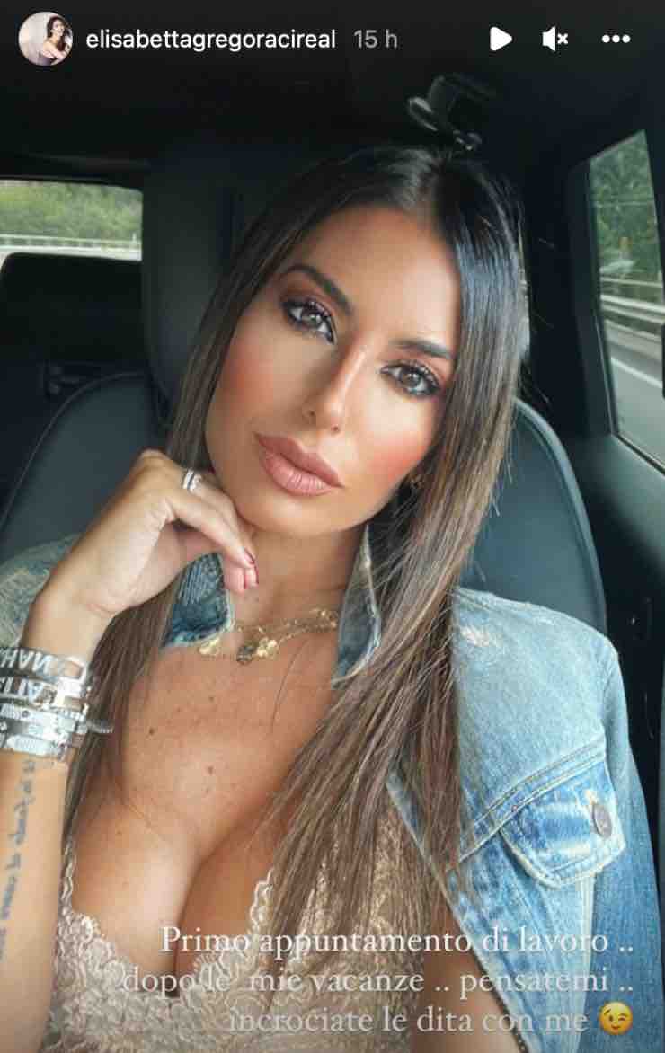 scollatura elisabetta gregoraci 