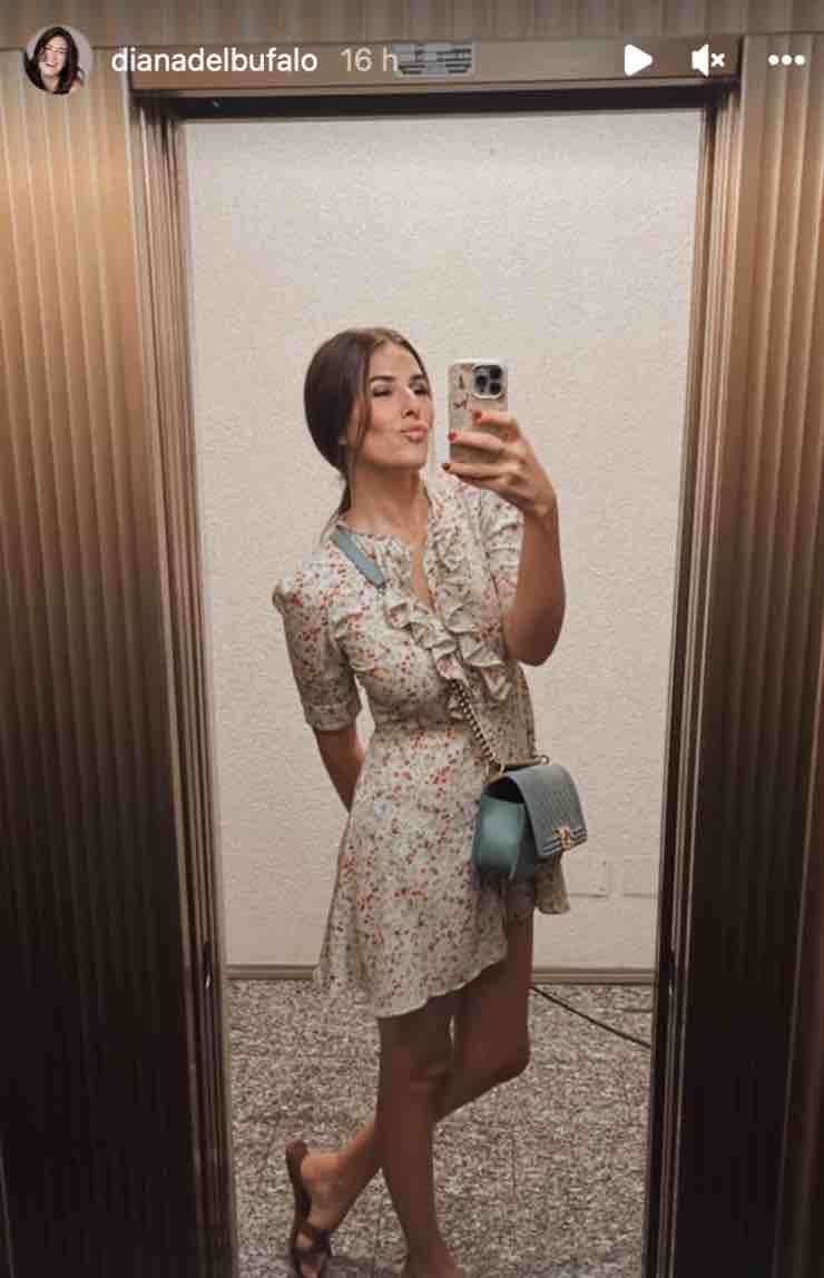 vestito diana del bufalo
