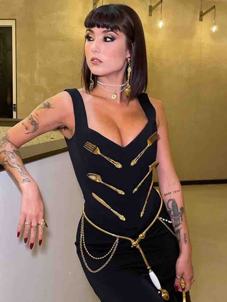 scollatura Giorgia Soleri