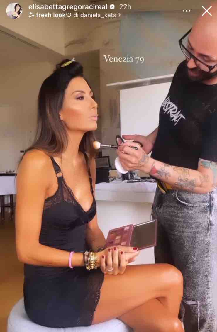 lingerie Elisabetta Gregoraci 