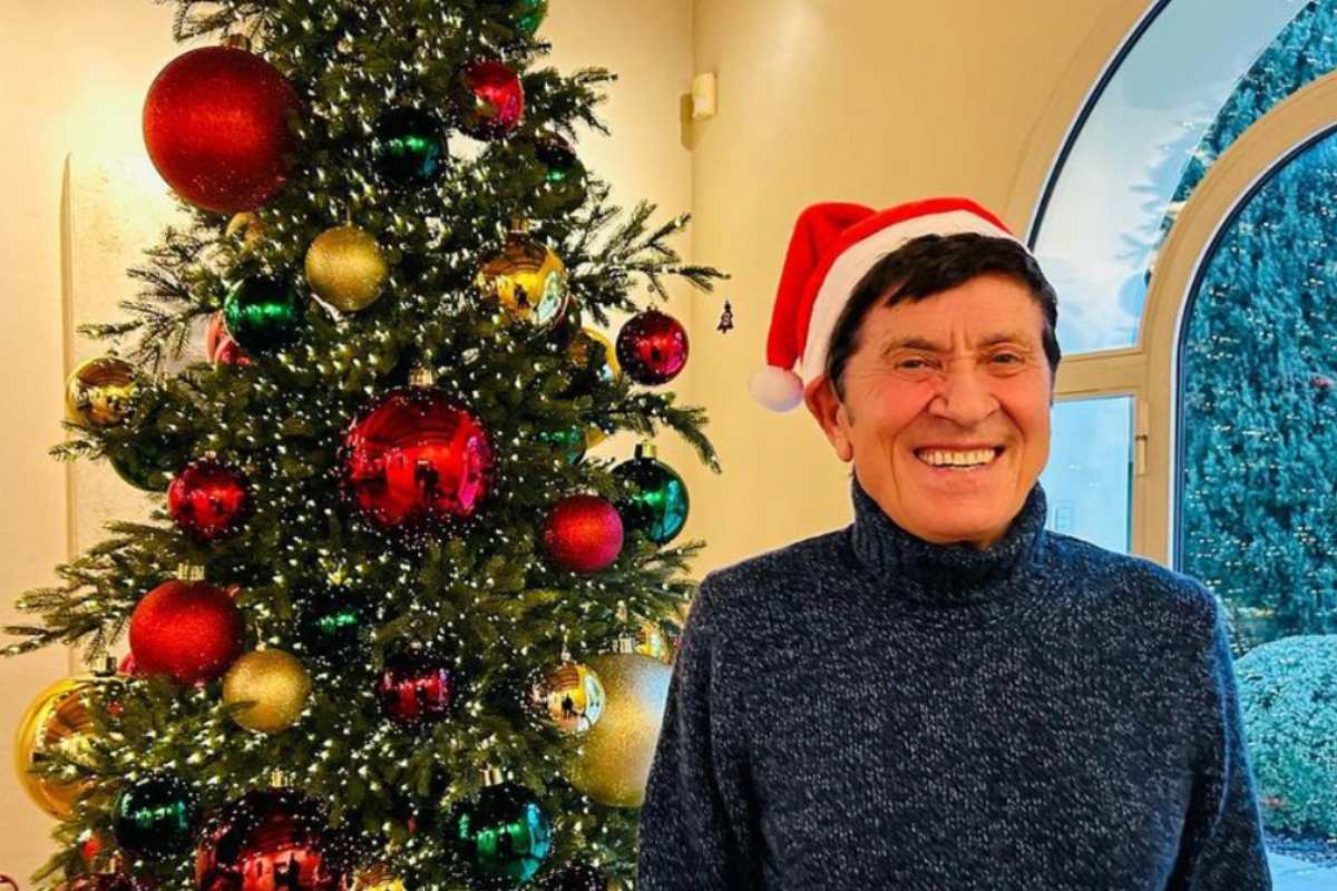 Gianni Morandi a Natale