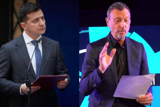 Zelensky e Amadeus