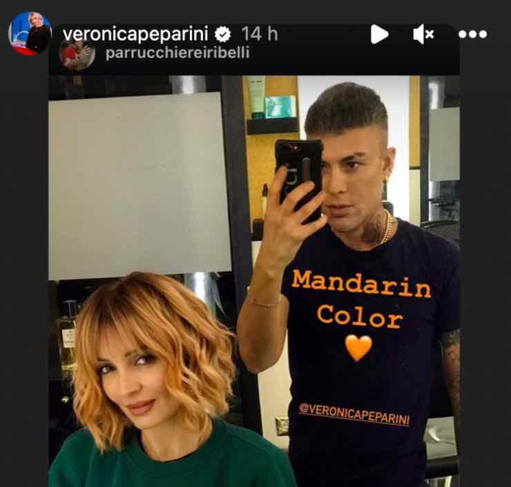 nuovo look veronica peparini