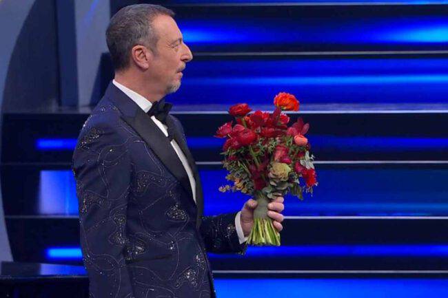 Sanremo 2023 gaffe diretta