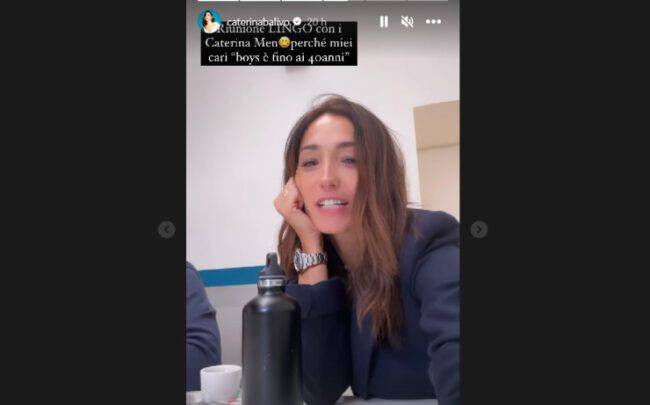 Caterina Balivo a Lingo